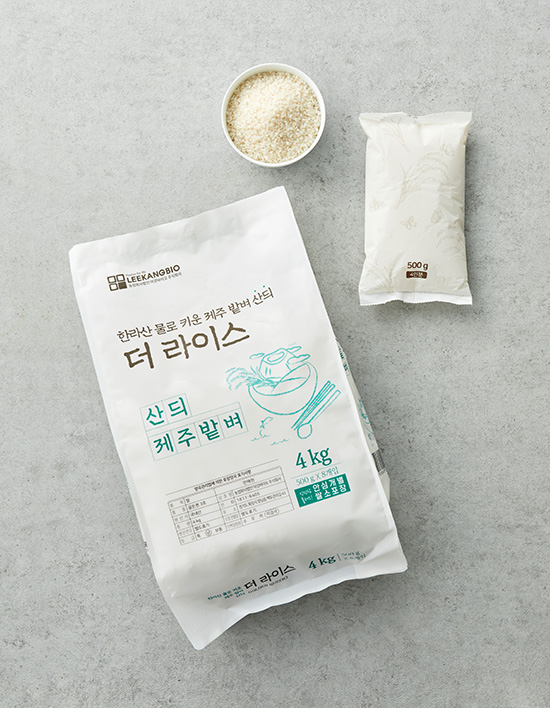 [더라이스] 산듸 제주밭쌀(미호) 4kg