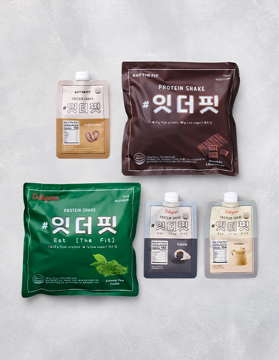 [잇더핏] 잇더핏 프로틴 단백질 쉐이크 파우치 6종