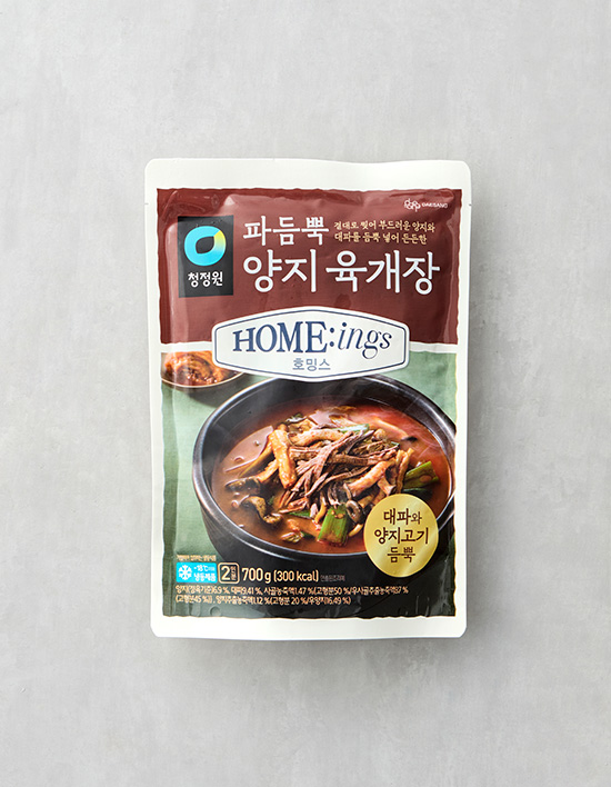 [호밍스] 파듬뿍 양지육개장 700g