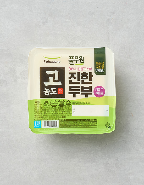 [풀무원] 특등급 국산콩 고농도 진한두부