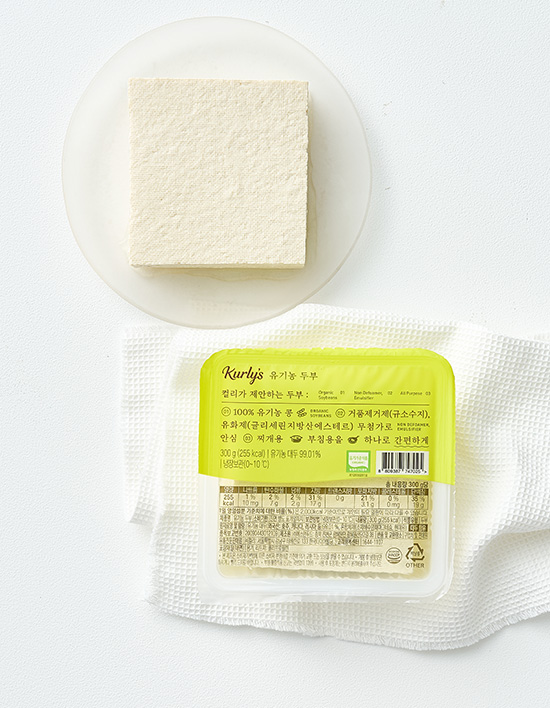 [Kurly's] 유기농 두부 300g