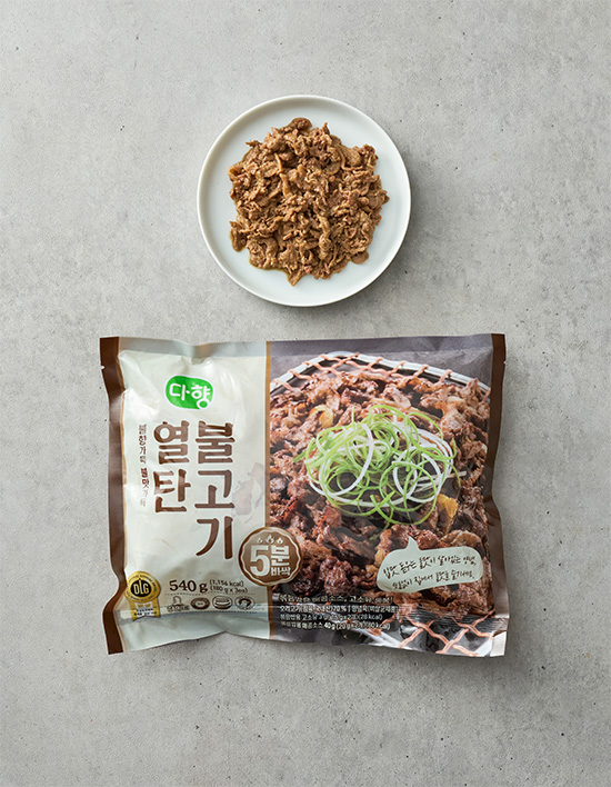 [다향오리] 불맛가득 열탄 오리 불고기 540g (냉장)