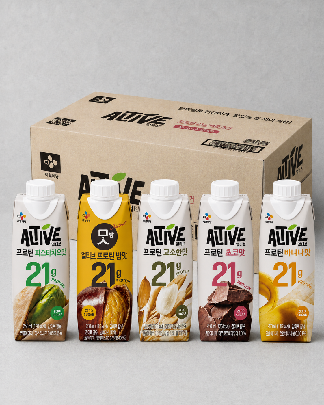 [얼티브] 프로틴 단백질 250mL 18입 5종, 택1