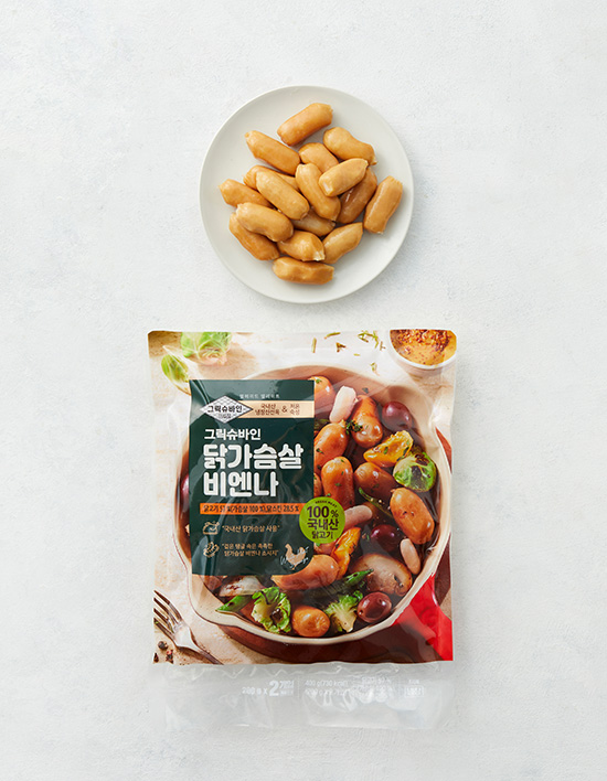 [그릭슈바인] 닭가슴살 비엔나