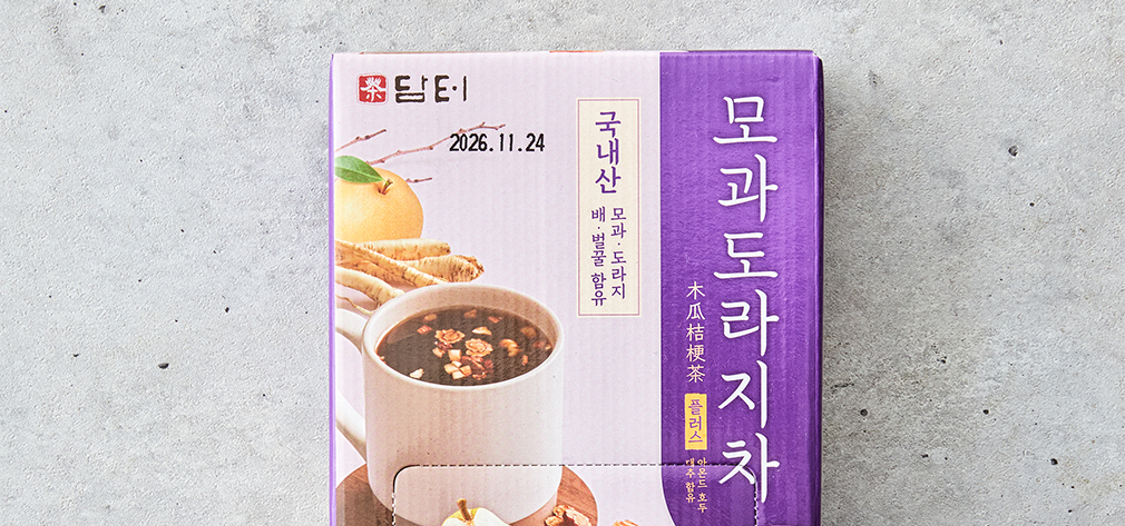[담터] 모과 도라지차 플러스 (15g X 40개) - 마켓컬리