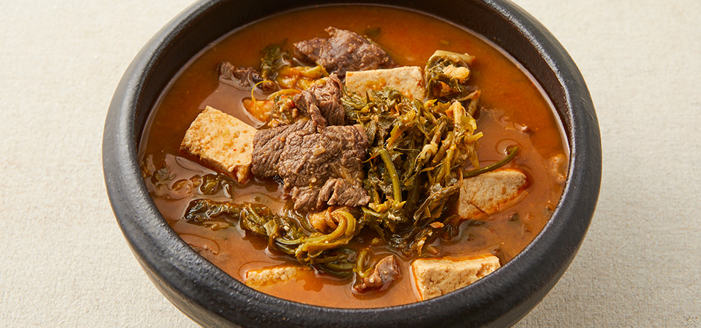 [양수면옥] 한우 냉이 된장찌개 - 마켓컬리