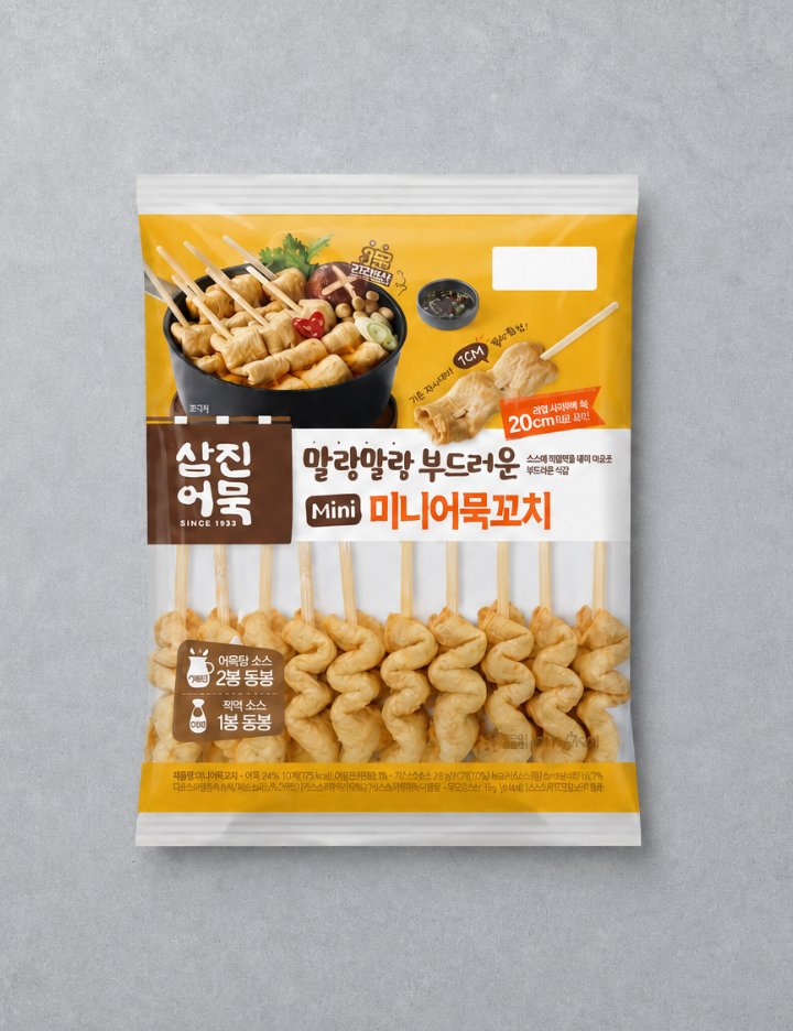 [삼진어묵] 미니 어묵꼬치(10개입)