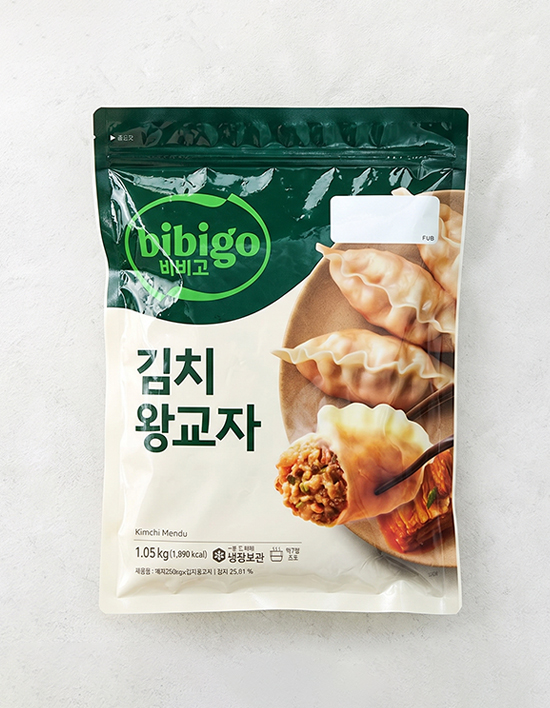 [비비고] 김치 왕교자 만두 대용량 1.05kg