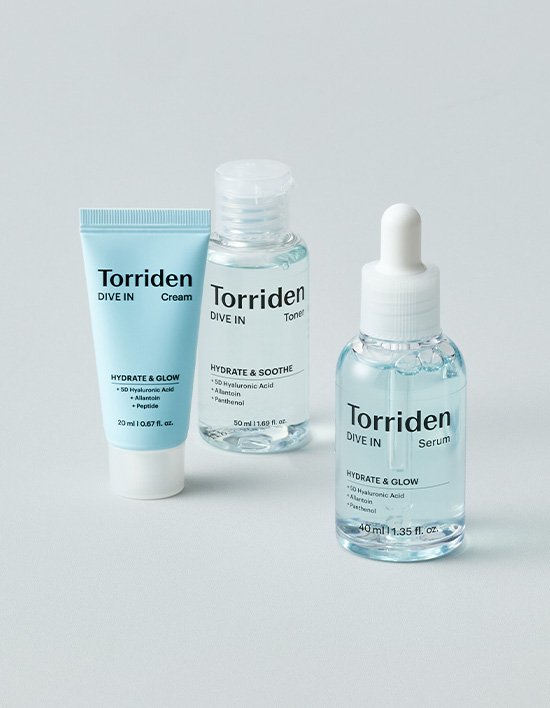 [토리든] 다이브인 저분자 히알루론산 세럼 40ml 기획 세트 (세럼 40ml+토너50ml+크림20ml)