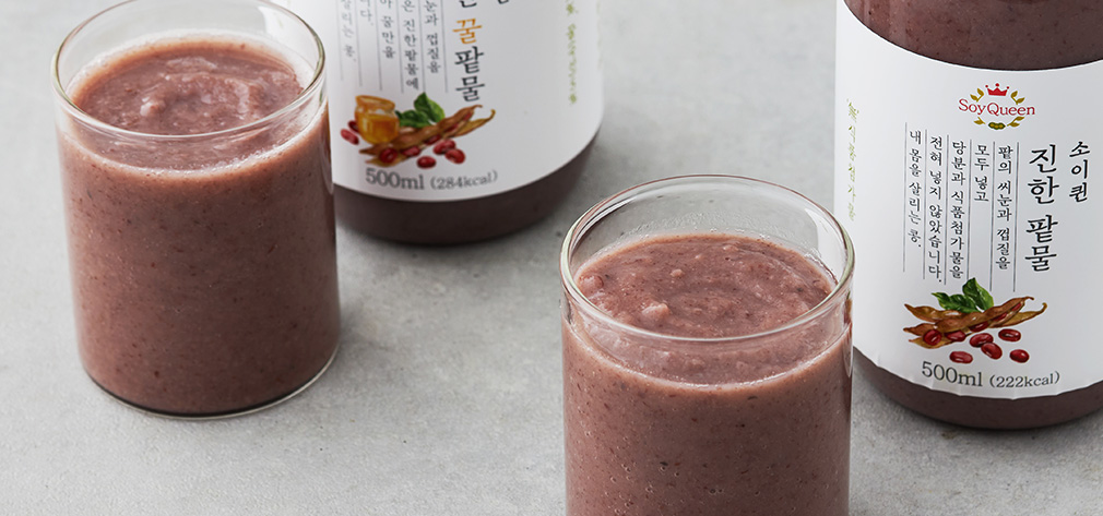 [소이퀸] 국산 진한 팥물 500mL 2종 (택1) - 마켓컬리