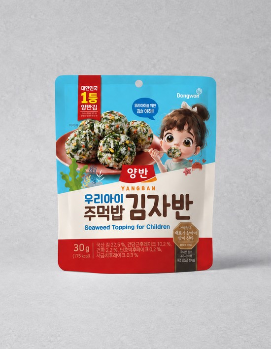 [동원] 양반 아이주먹밥 김자반 30g