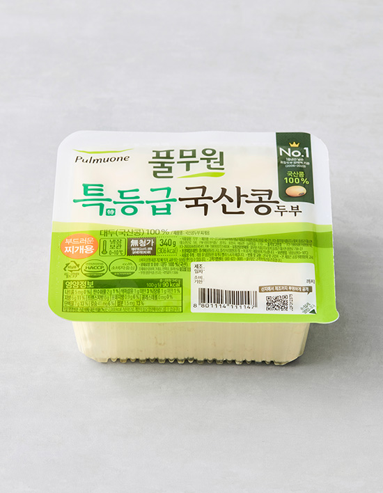 [풀무원] 특등급 국산콩 찌개용 두부 340g
