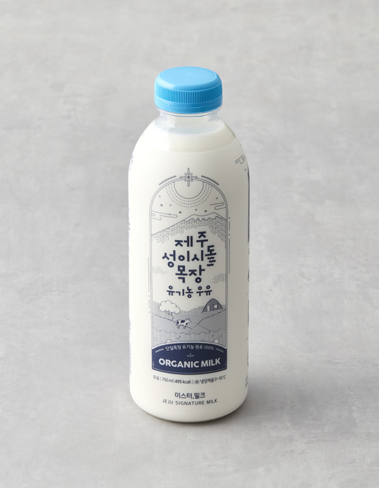 [제주 성이시돌목장] 유기농 우유 750mL
