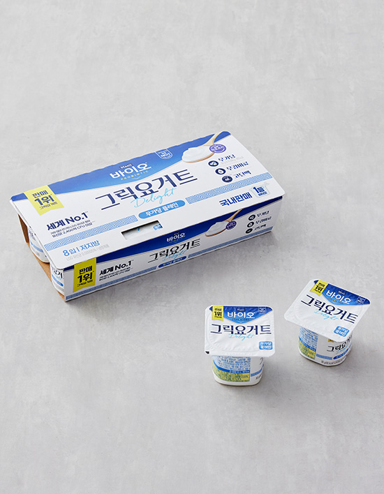 [매일] 그릭요거트 Delight 무가당 플레인 (80g X 8개)