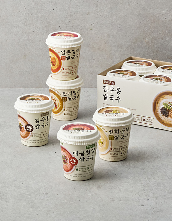 [네이처빌] 국내산 쌀 97% 한끼든든쌀국수 소컵 5종