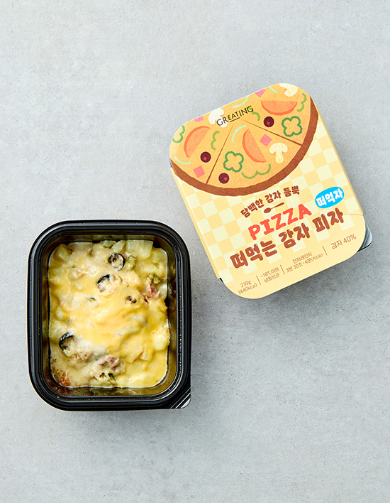 [그리팅] 떠먹는 감자 피자