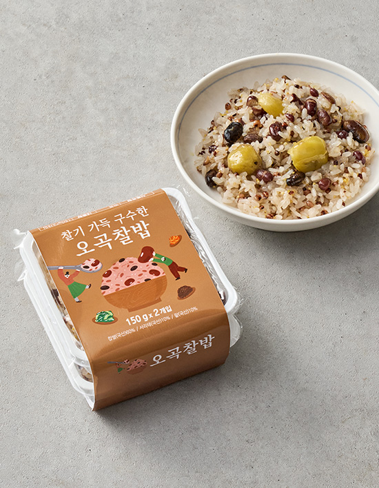 더라온에프앤비 오곡찰밥 제품 이미지