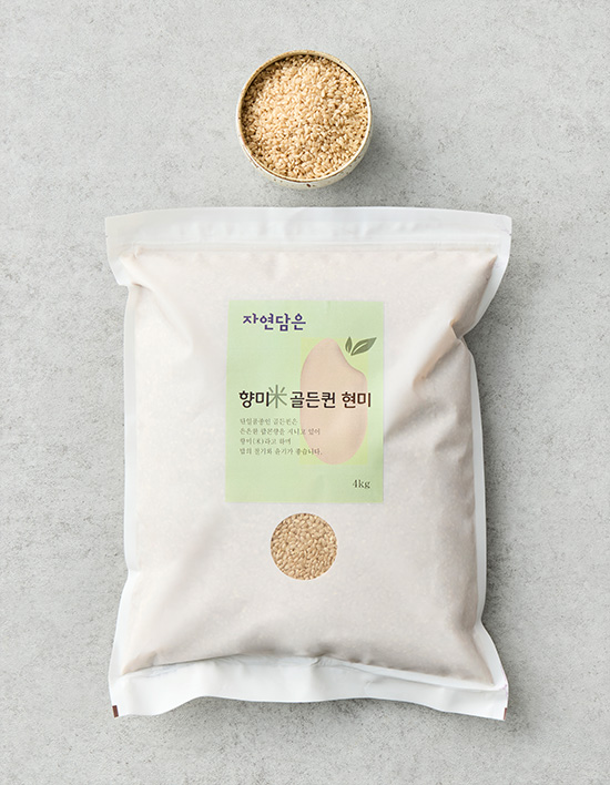 [자연담은] 골든퀸 2호 현미 4kg