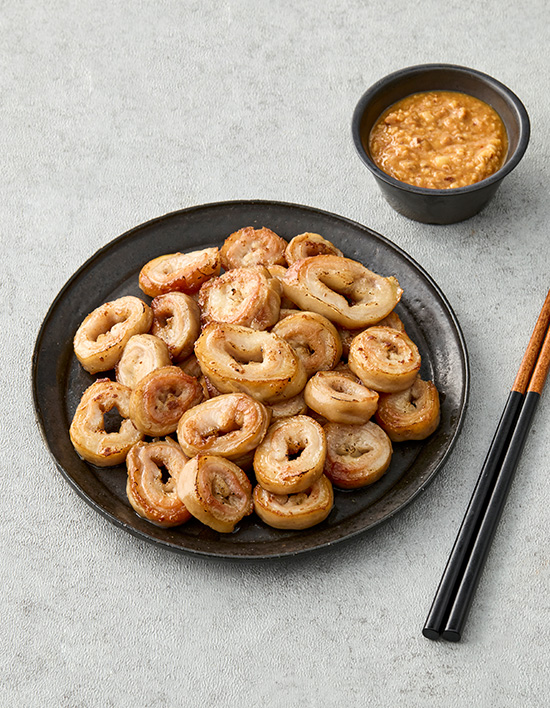 참나무로 훈연한 고소한 대구막창