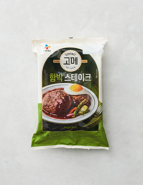 [고메] 함박스테이크 540g (냉동)