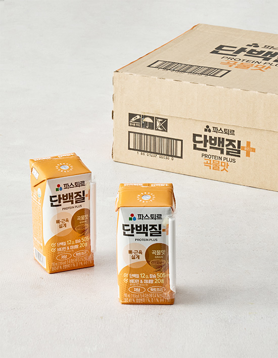 [파스퇴르] 단백질 곡물맛 음료 195mL 18개입