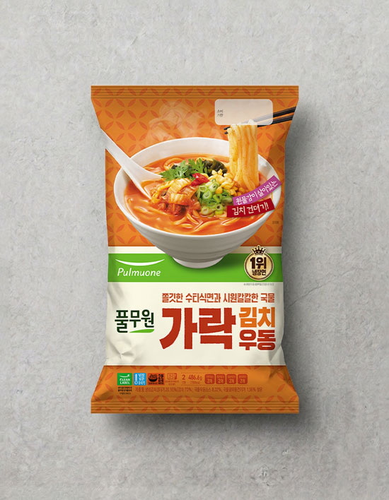 [풀무원] 가락김치우동 2인분