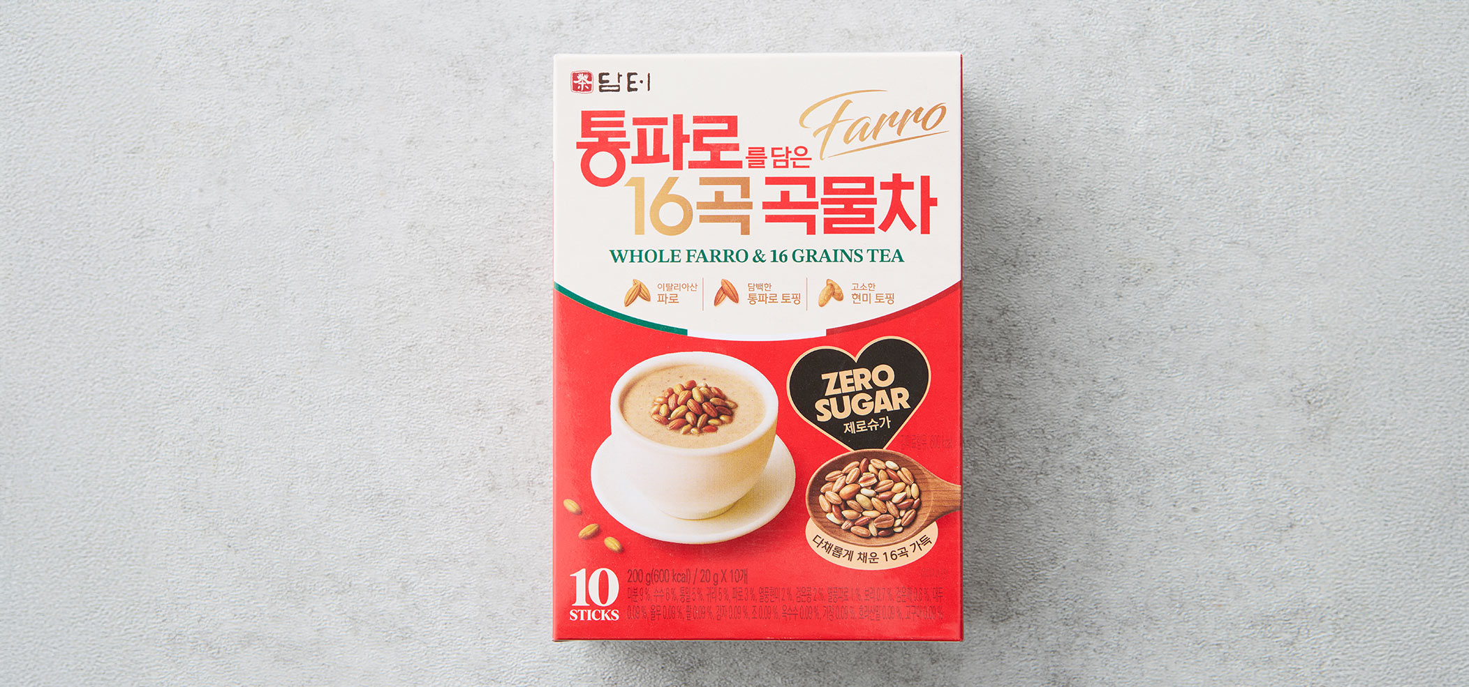 [담터] 통파로를 담은 16곡 곡물차 (20g X 10개) - 마켓컬리