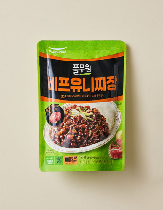 [풀무원]  비프유니짜장 덮밥소스 180g