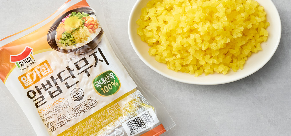 [일가집] 알밥 단무지 200g - 마켓컬리