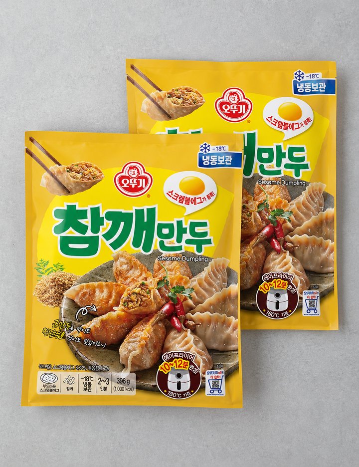 [오뚜기] 참깨만두 396gx2
