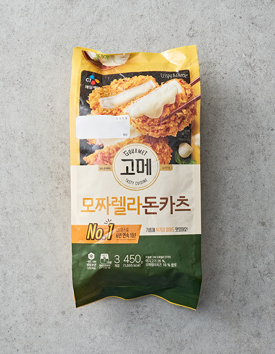 [고메] 바삭 튀겨낸 모짜렐라 돈카츠 450g