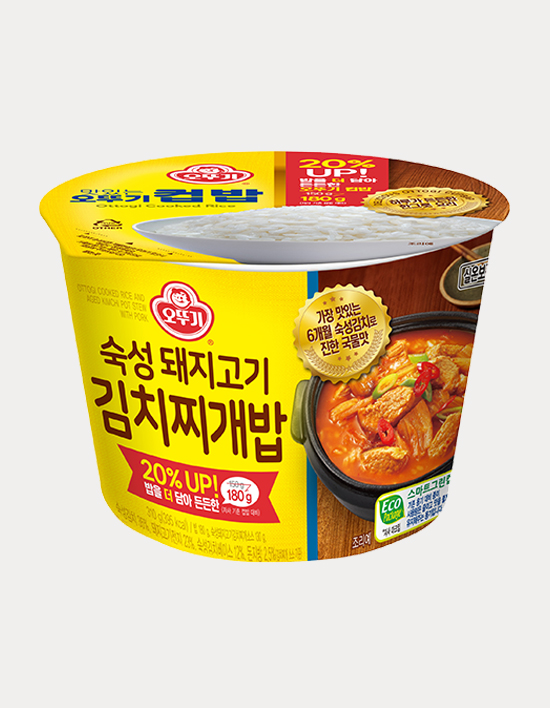 [오뚜기]컵밥_숙성돼지고기김치찌개밥