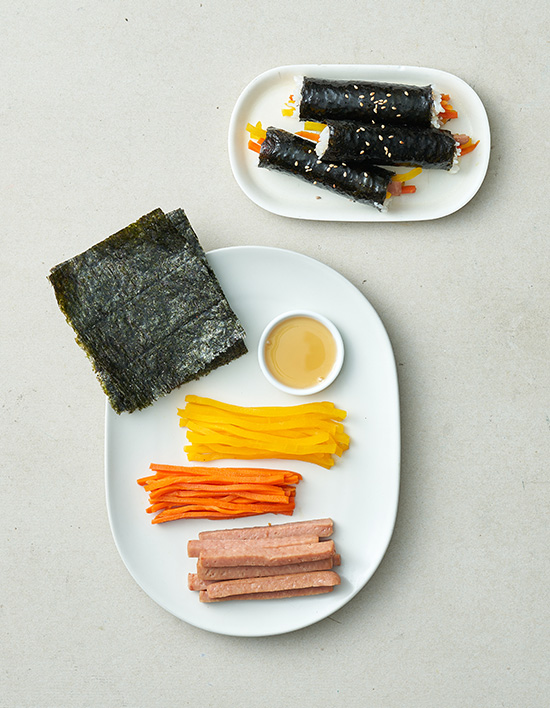 [일가집] 햄 꼬마 김밥 세트 179g