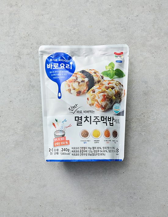 [일가집] 멸치주먹밥 세트