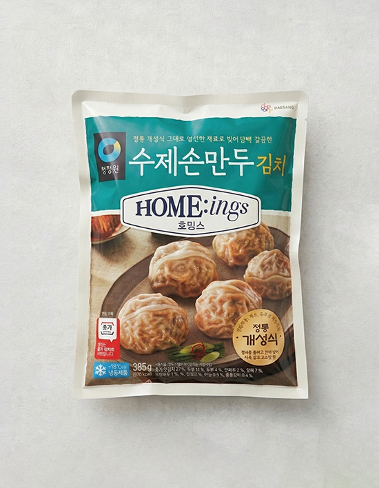 [호밍스] 수제 손만두 김치 385g