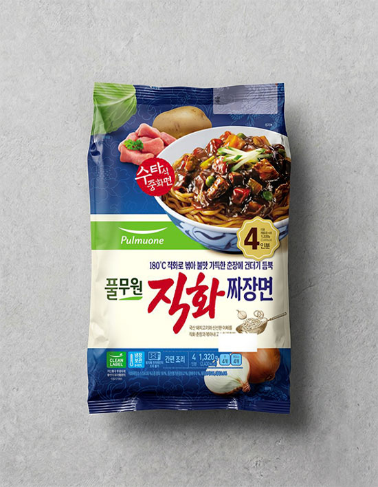 [풀무원] 직화짜장면 4인분
