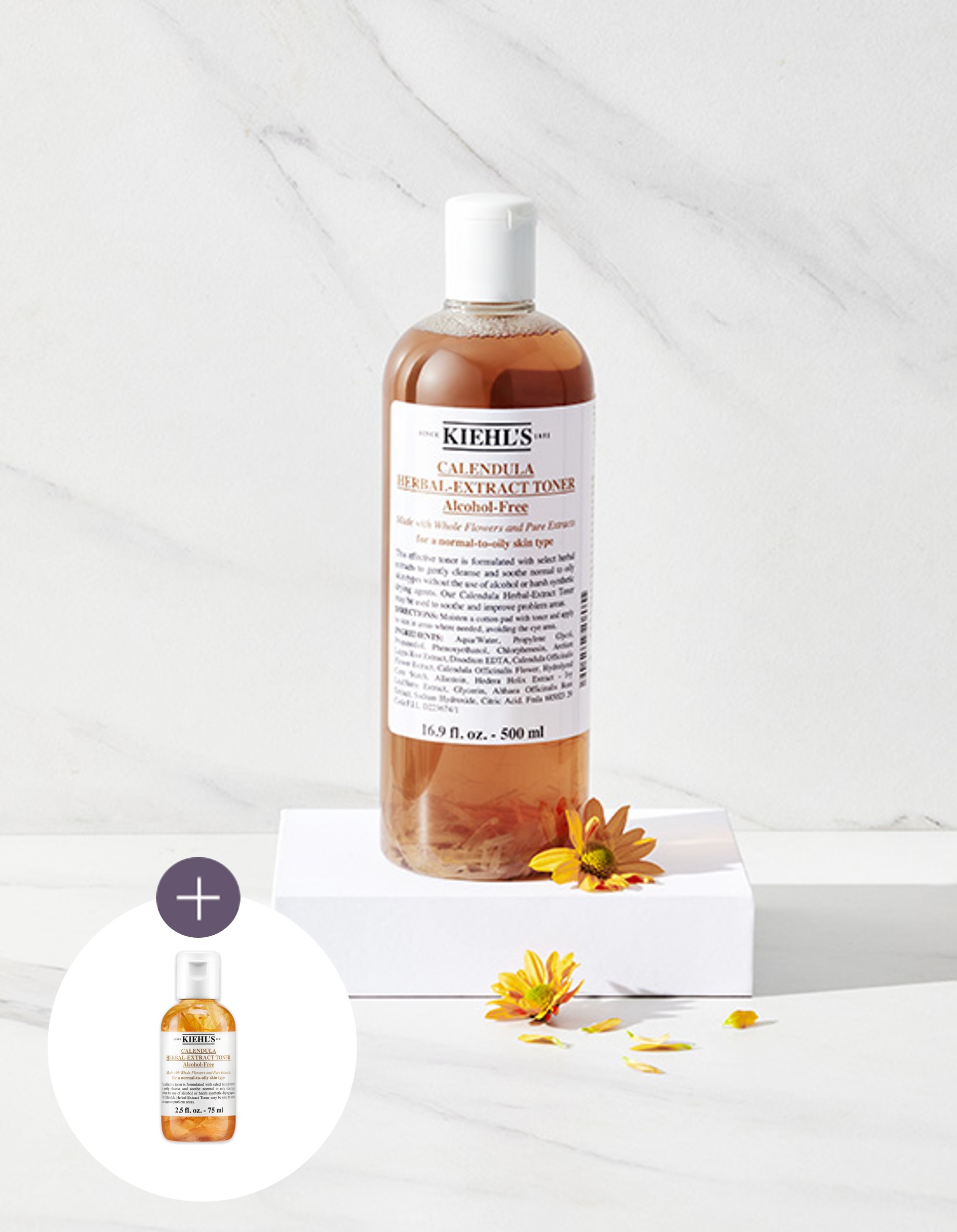Тонер Kiehl's Calendula Herbal Extract Alcohol-Free, 500 мл