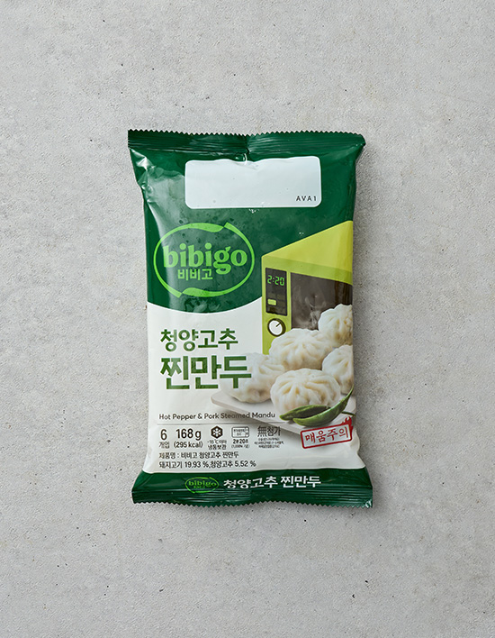 [비비고] 청양고추찐만두168g